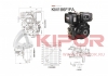 Дизельный двигатель KM186F
